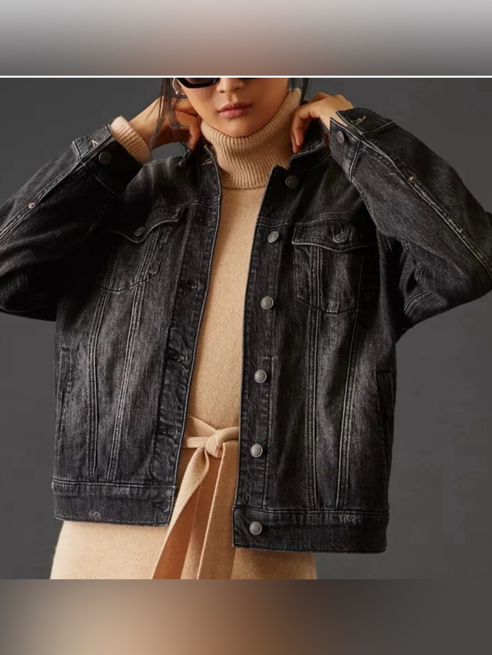 Anthropologie pilcro Boyfriend Denim Jacket